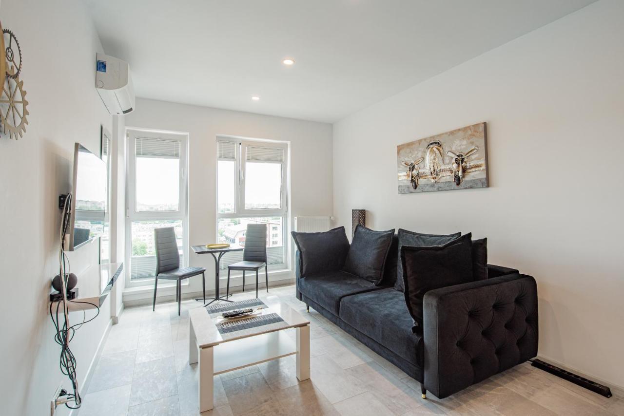 Cozy Penthousestudio Cityview W12 布加勒斯特 外观 照片