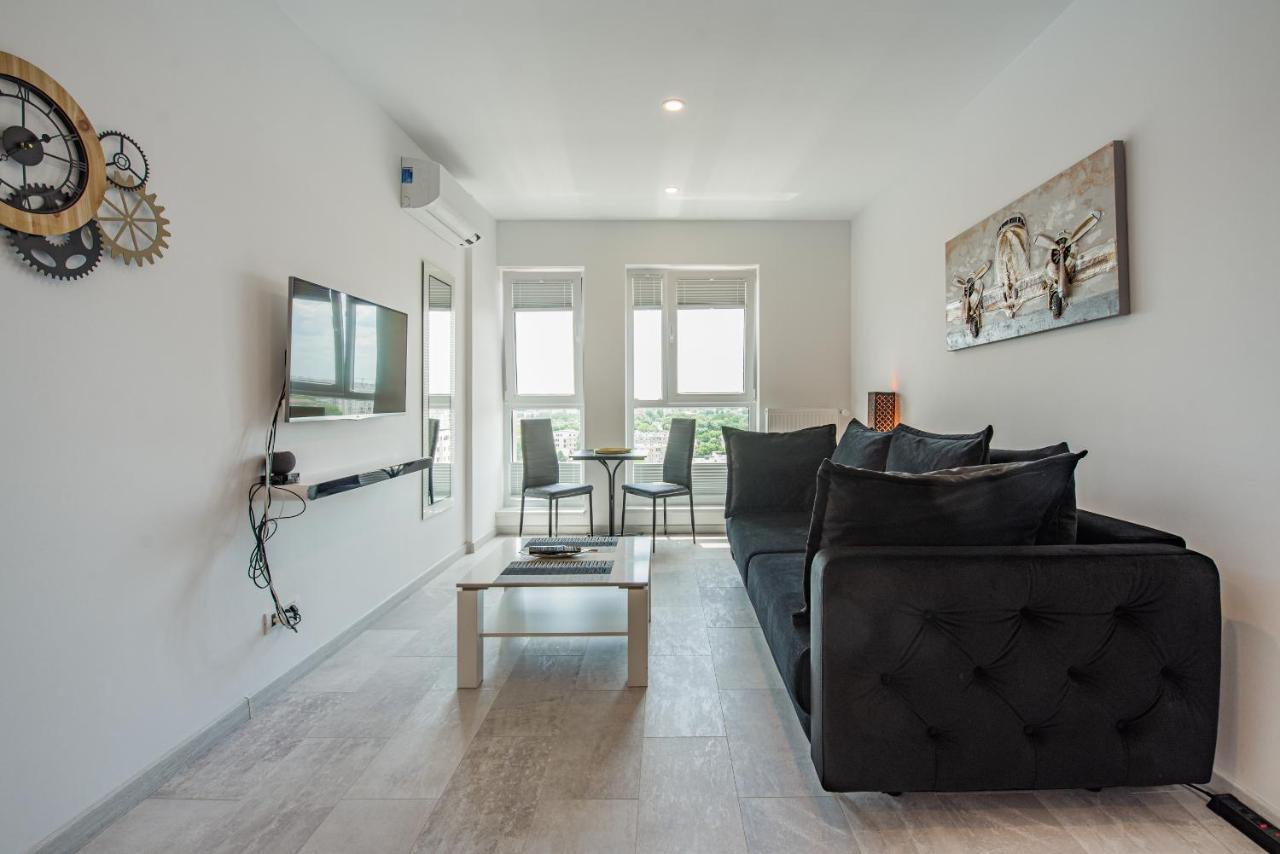 Cozy Penthousestudio Cityview W12 布加勒斯特 外观 照片