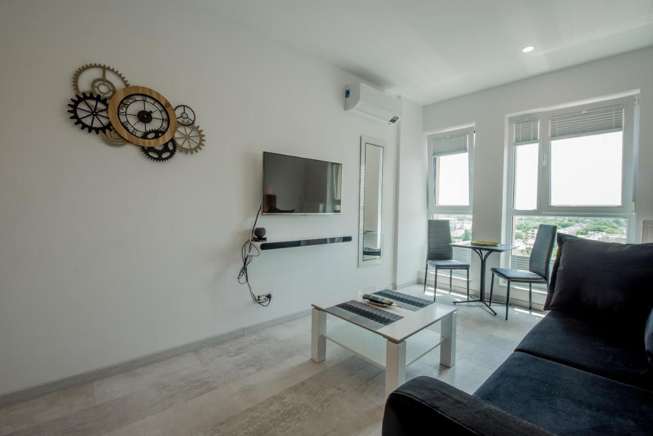 Cozy Penthousestudio Cityview W12 布加勒斯特 外观 照片