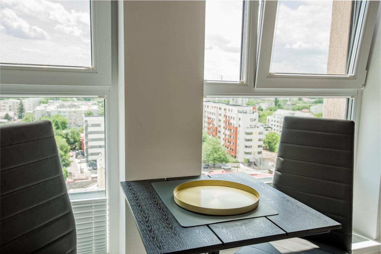 Cozy Penthousestudio Cityview W12 布加勒斯特 外观 照片